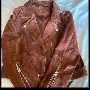 💞❤️New W Tags BlankNYC suede motto jacket size L